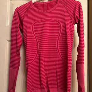 Striped Swifty Tech Long Sleeve Shirt